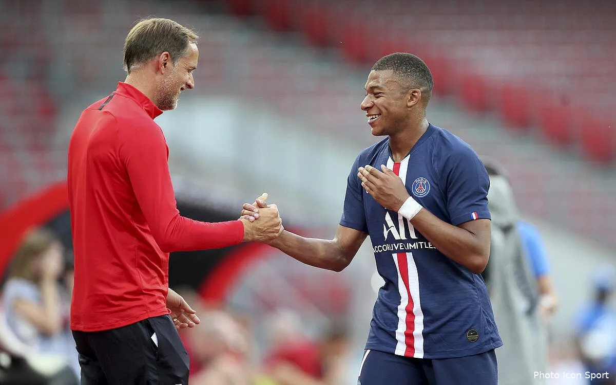 psg apres l embrouille mbappe fait un beau geste envers tuchel icon firo200719fcnpsgn43289949