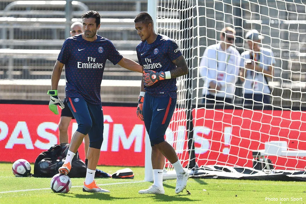 psg areola n 1 buffon en adjoint de luxe tuchel a tranche iconsport icon dim 01092018 33 59230209