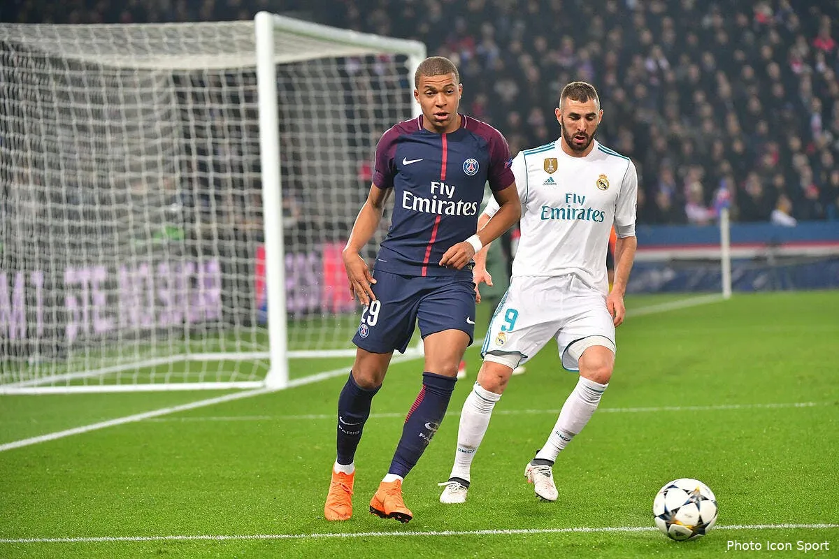 psg benzema reve de se faire deloger du real par mbappe icon win o60318 01 42529245947