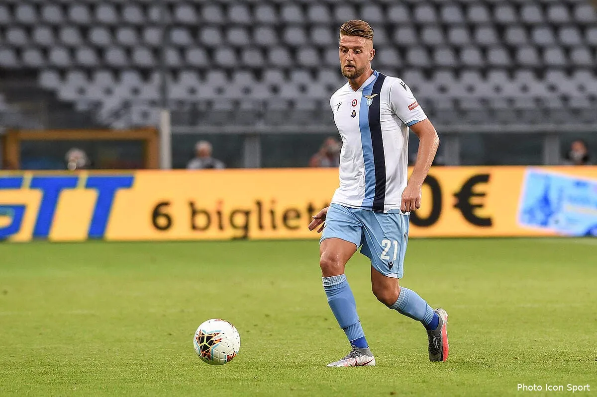 psg ce proche pousse milinkovic savic vers paris au mercato icon italy photo press 962197288899