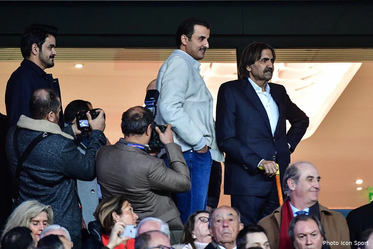 psg coup de tonnerre le qatar met la pression sur le paris sg icon win o60318 01 42584270555