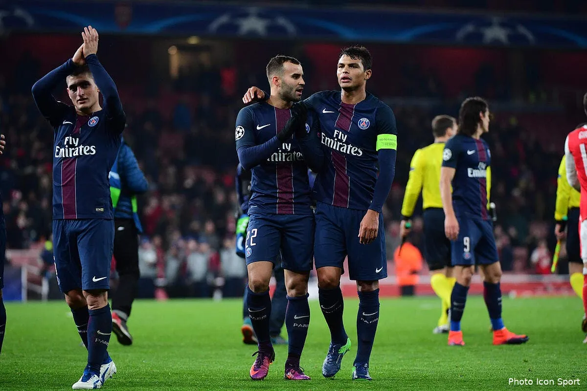 psg deux parisiens n ont pas la moyenne face a arsenal iconsport win 231116 01 16884161902
