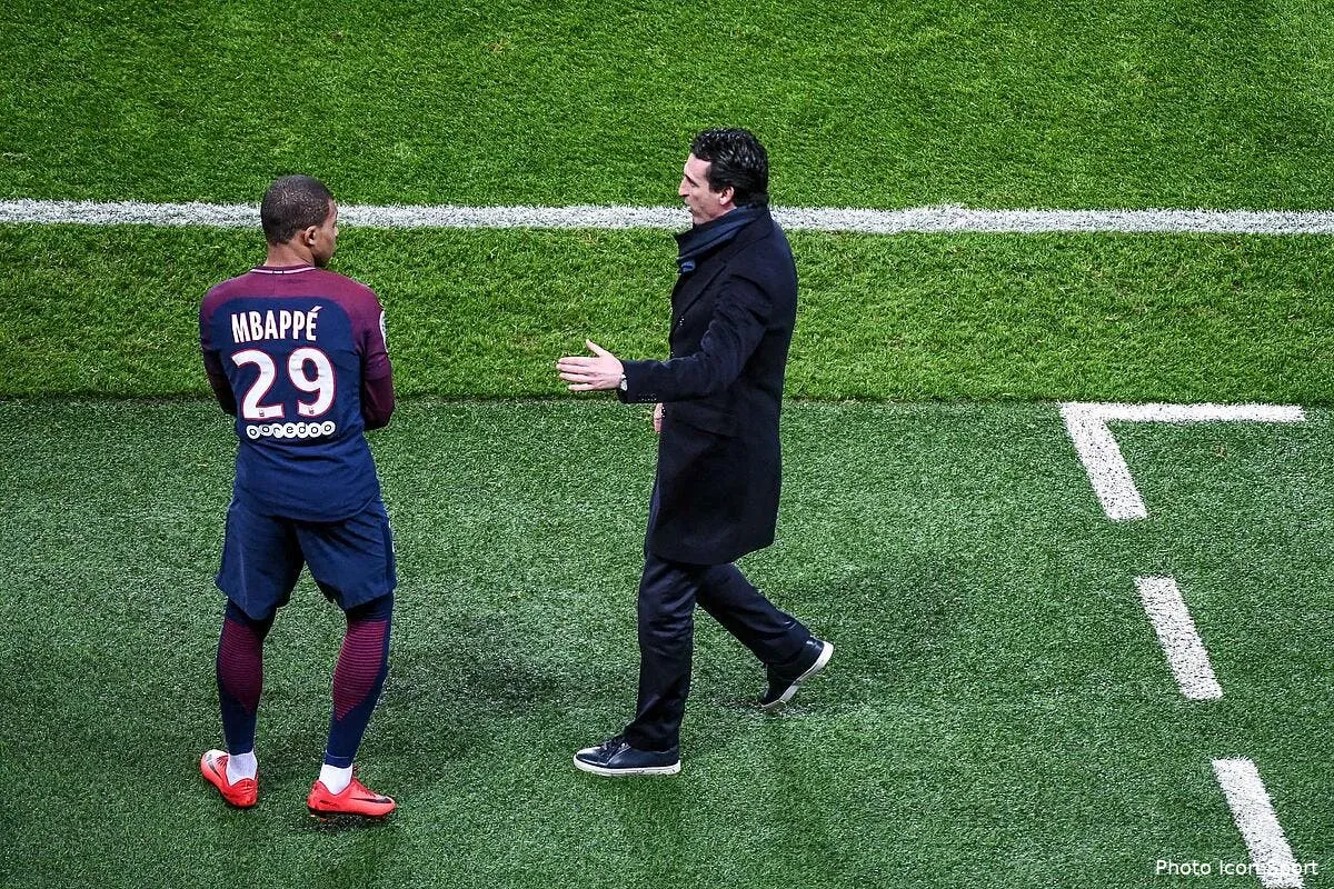 psg kylian mbappe remercie emery pour tout iconsport icon dib 170118 11 53220275