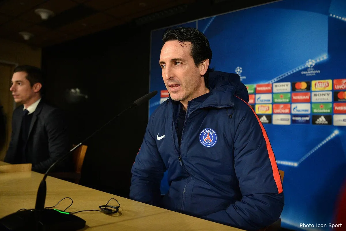 psg l enorme discours d emery avant real madrid psg iconsport icon win 130218 01 39831210031