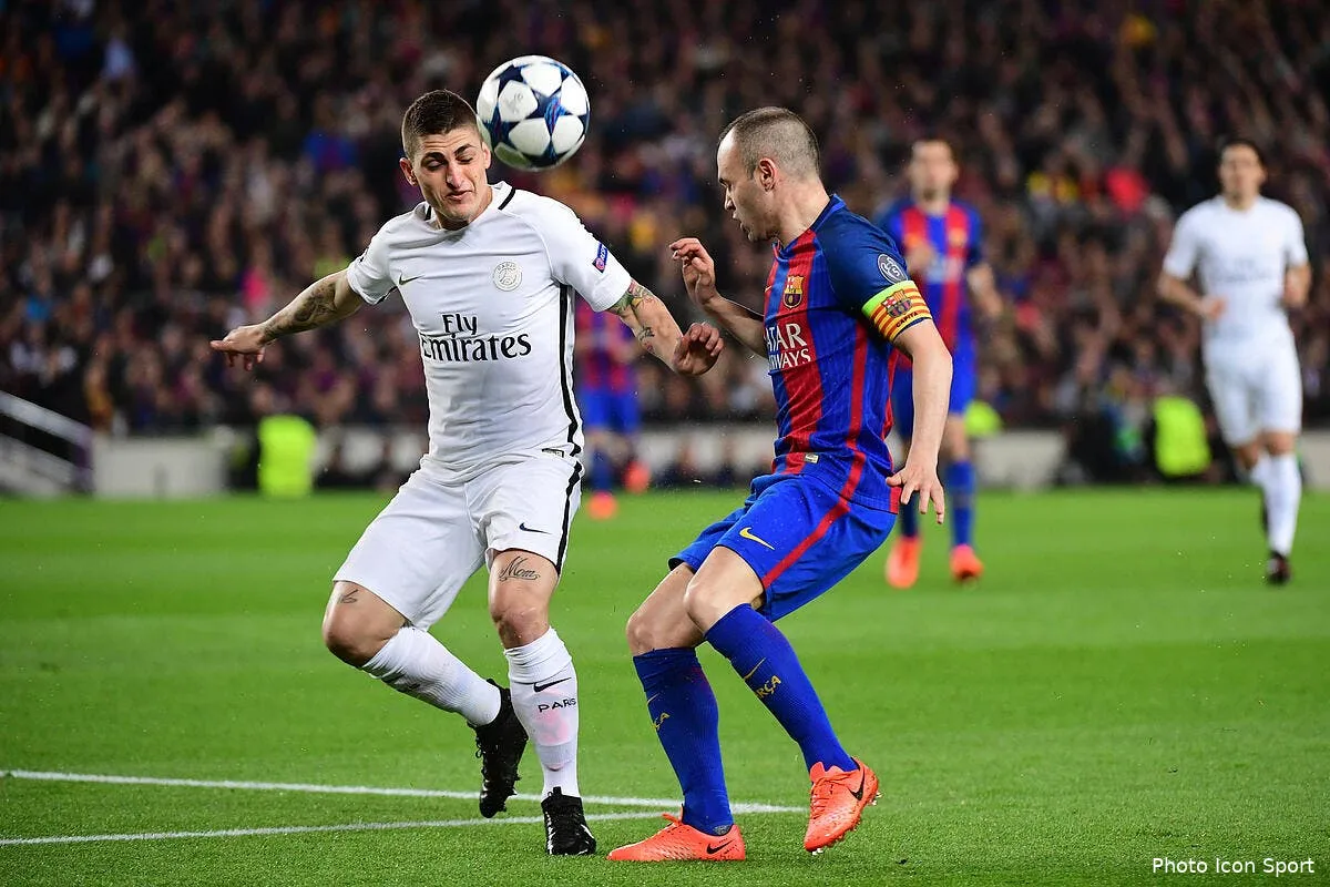 psg les joueurs du barca n y croyaient plus avoue verratti iconsport win 080317 01 186173146