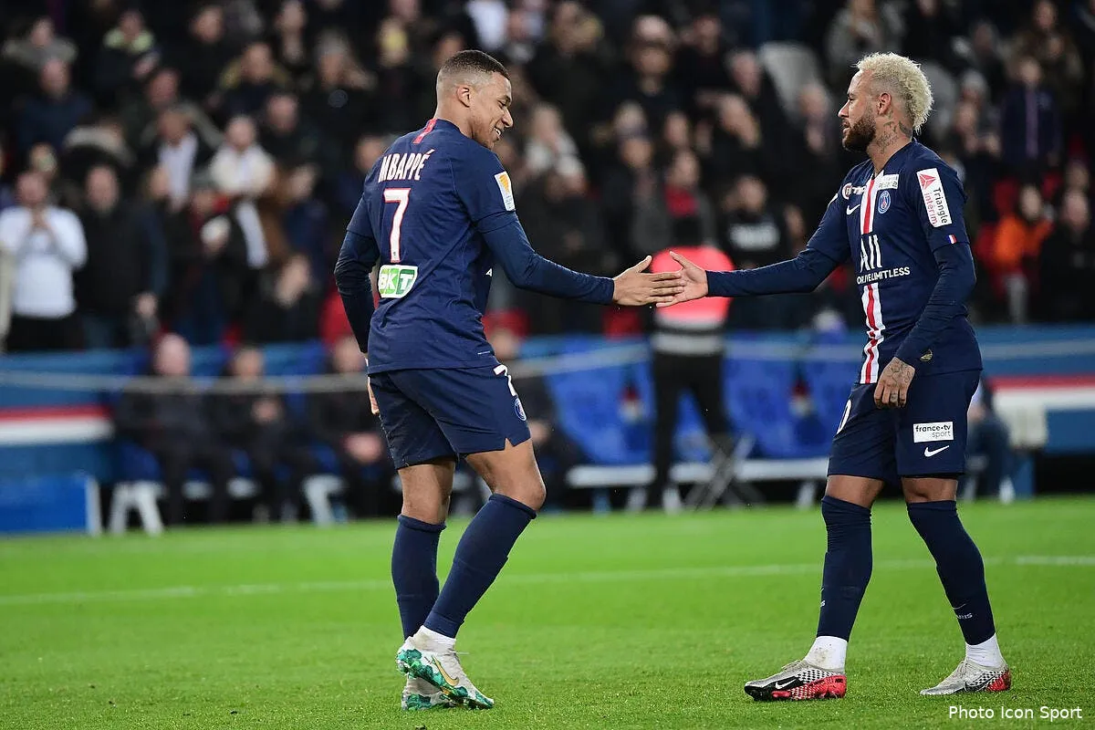 psg mbappe a compris il arrete son delire avec neymar icon winter 08012020113320274943