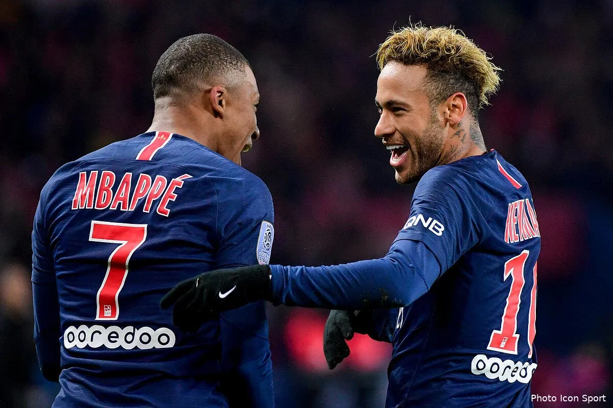 psg neymar et mbappe vers l espagne tebas a une intuition mbappe neymar 1243753