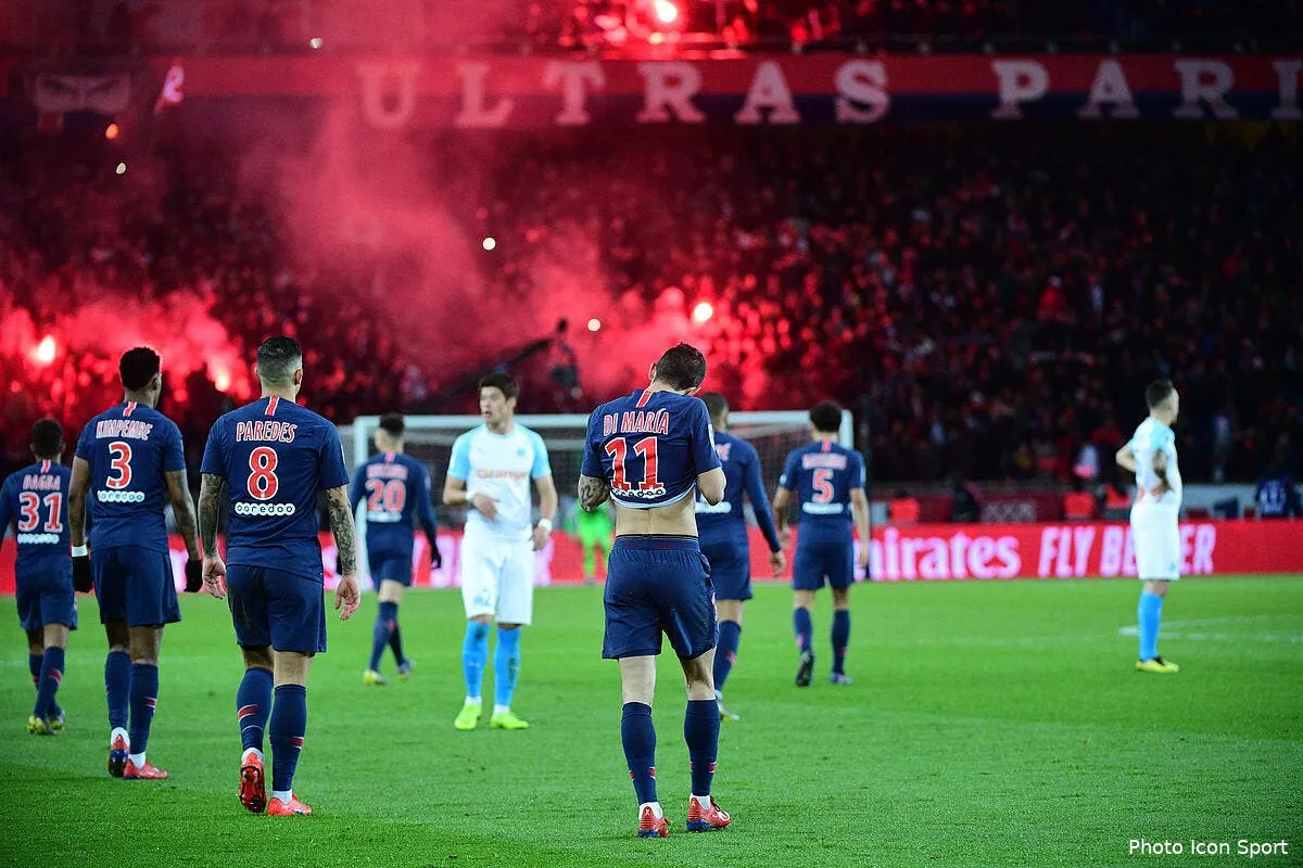 psg om un petard blesse son photographe la provence reclame un huis clos supporters psg 12248257