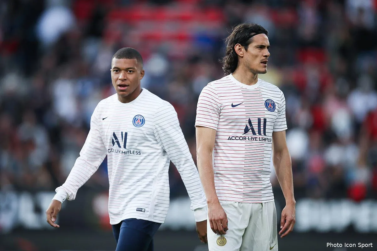 psg paris donne des nouvelles de mbappe et de cavani icon vmi 180819 45 121264223