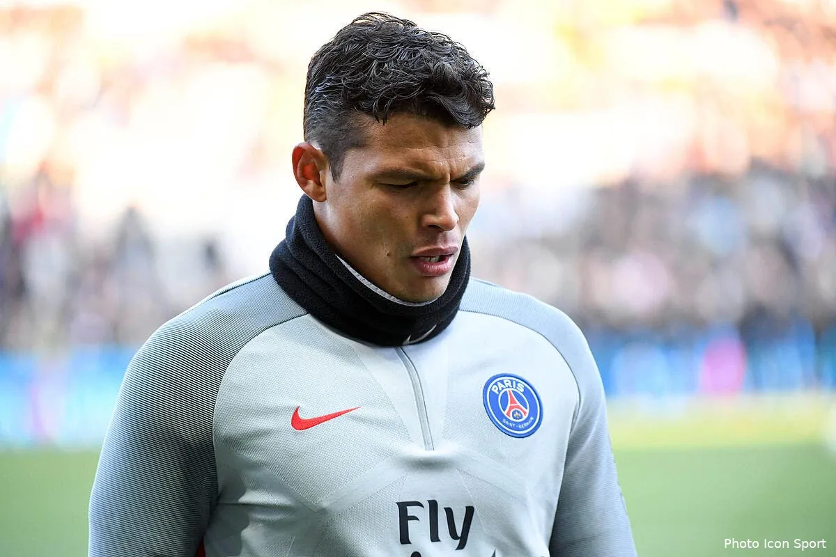 psg thiago silva forfait face au fc barcelone iconsport dib 210117 52 114170722