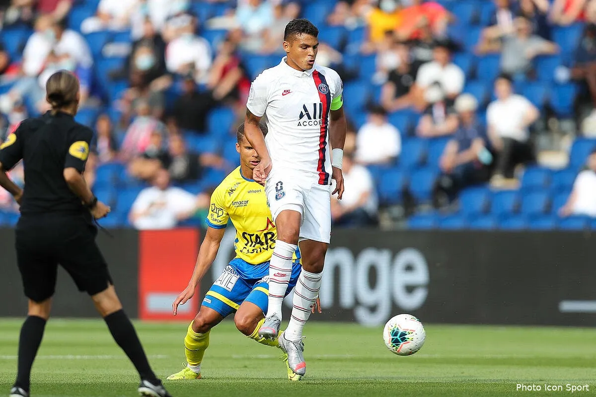 psg thiago silva trop sensible le constat cash icon belgaimage 166160866289775