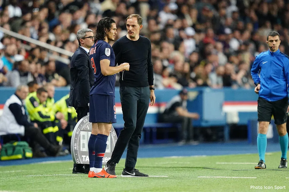 psg tuchel valide le depart de cavani a une condition icon 190421p44193252245