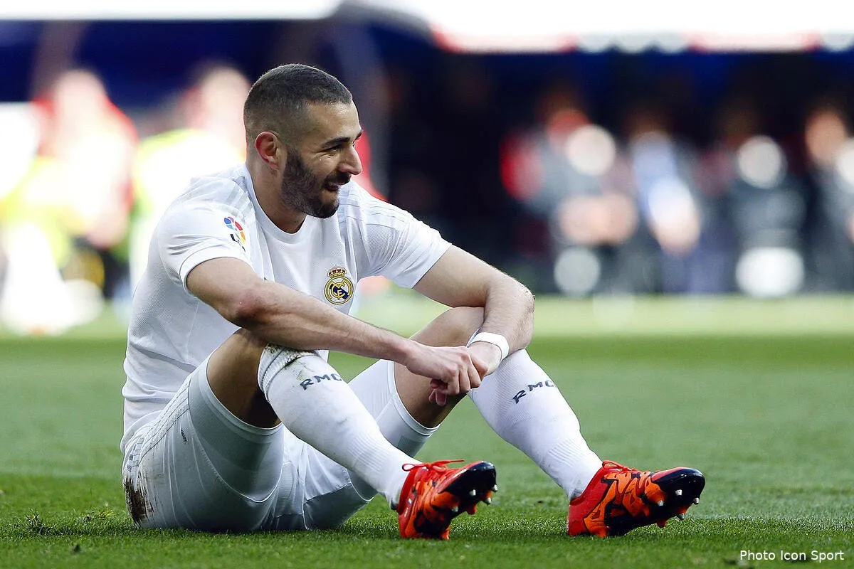 real madrid karim benzema absent jusqu en avril iconsport sho 270216 05 15135240