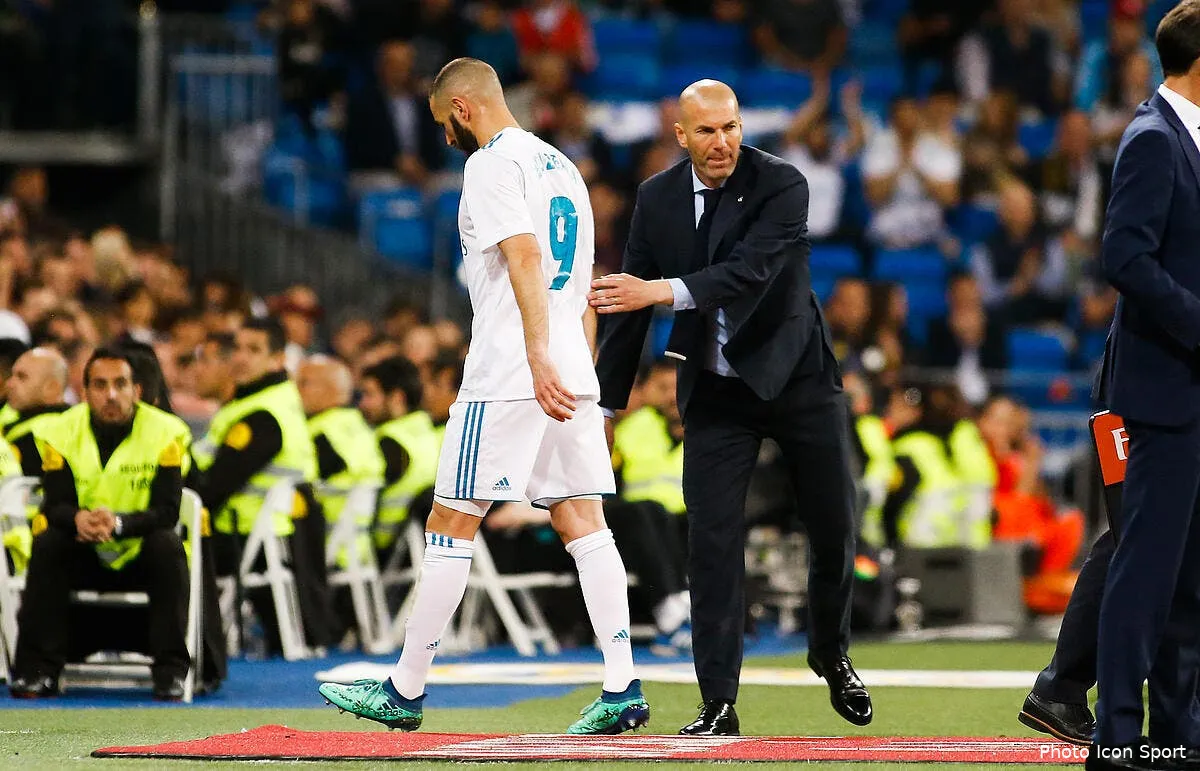 real madrid zidane dit quel est le probleme avec benzema iconsport icon mar 180418 93 15217257
