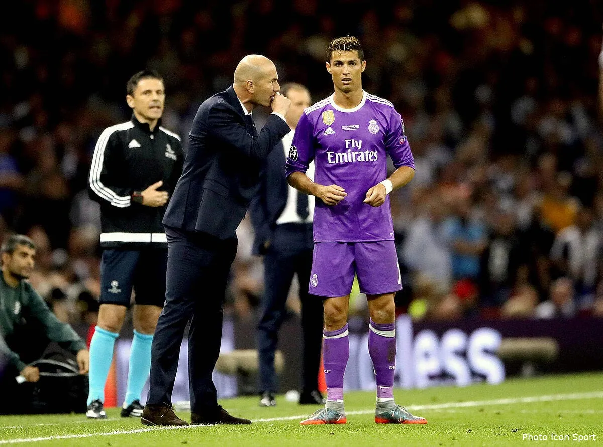 real madrid zidane tue le suspense pour cristiano ronaldo iconsport icon pa 31557693187081