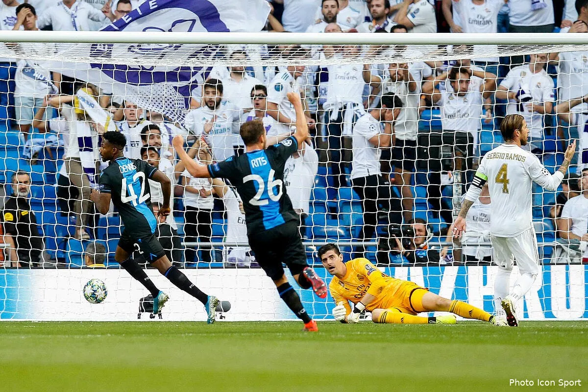 real madrid zidane vire courtois pour mettre areola en plein match icon belgaimage 156349987266071