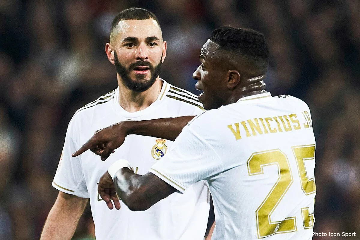 real vinicius invite a snober benzema drole de conseil icon am200206 062279861