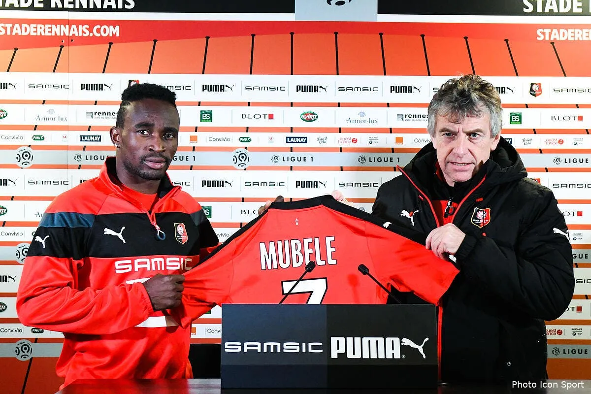 rennes avec la recrue firmin mubele contre angers iconsport leb 060217 93 03170036