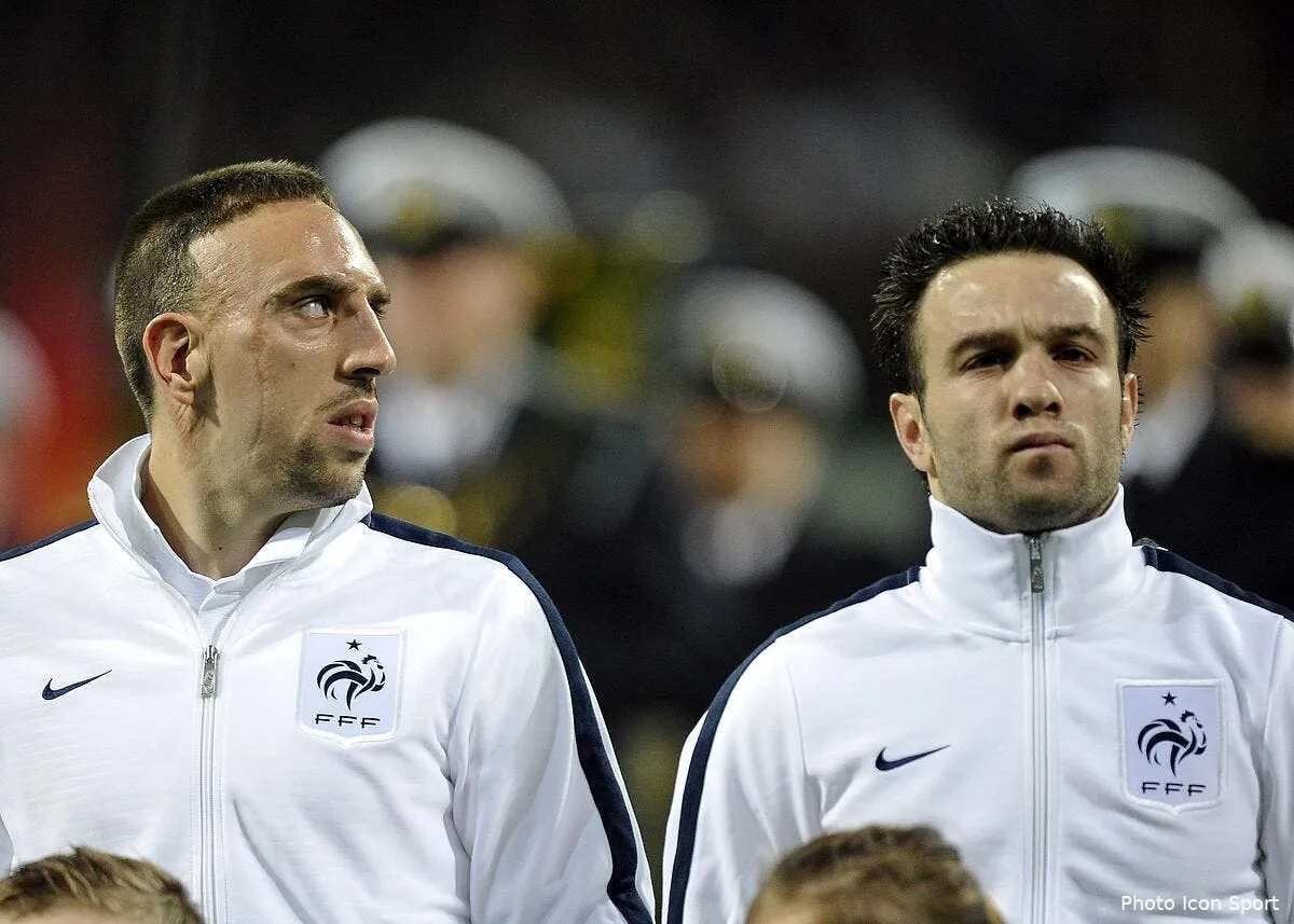 ribery enerve par la france du football iconsport per 290212 53 7232917