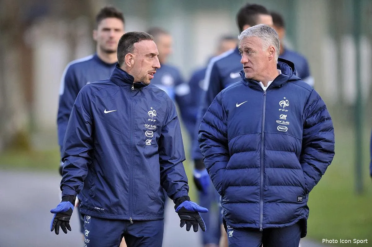 ribery repond clairement a platini sur sa retraite internationale ribery deschamps91813