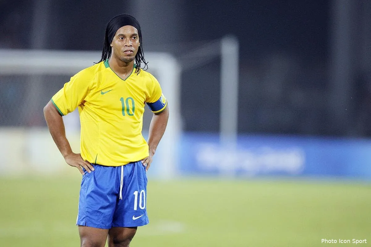 ronaldinho revient avec le bresil iconsport mis 190808 41 0923492