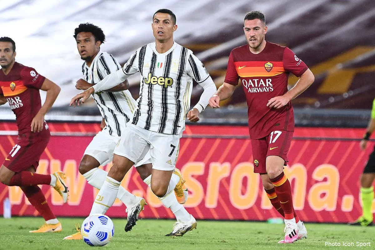 serie a cristiano ronaldo repond a veretout rabiot voit rouge icon lp 11788458295253