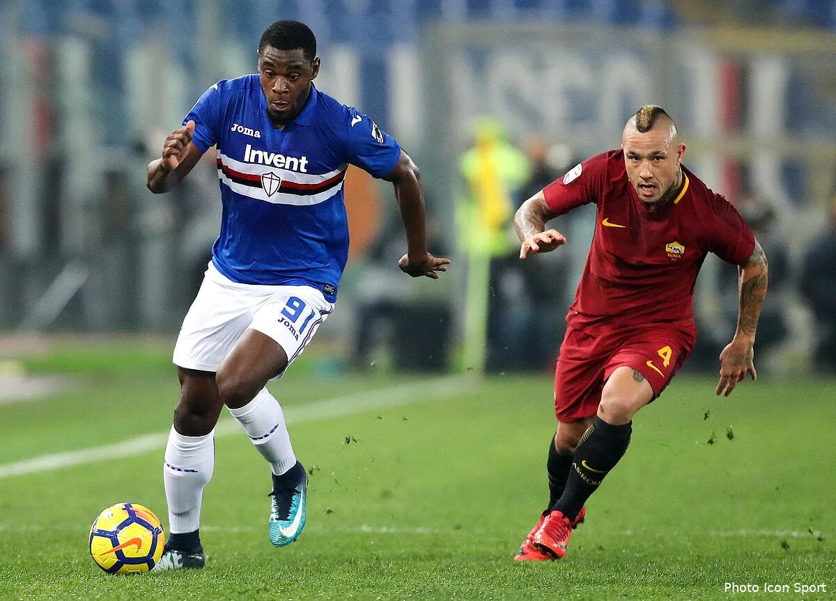 serie a l as rome chute contre la sampdoria iconsport icon liv 280118 11 04208217
