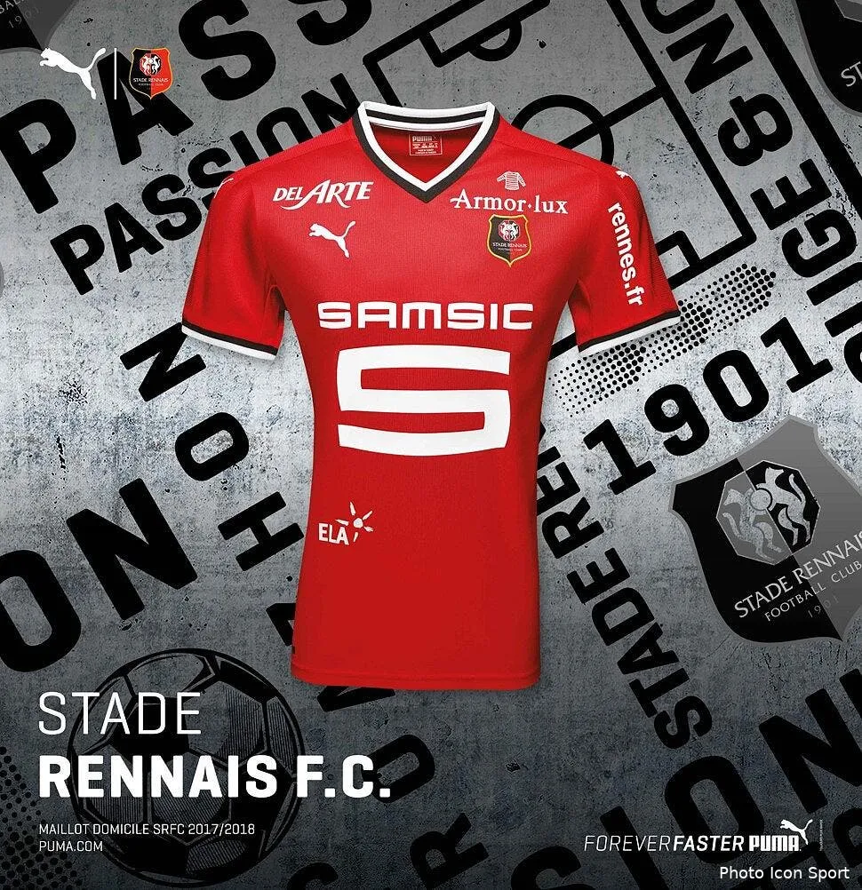 stade rennais le maillot 2017 2018 officiellement devoile puma srfc maillot home environment180622