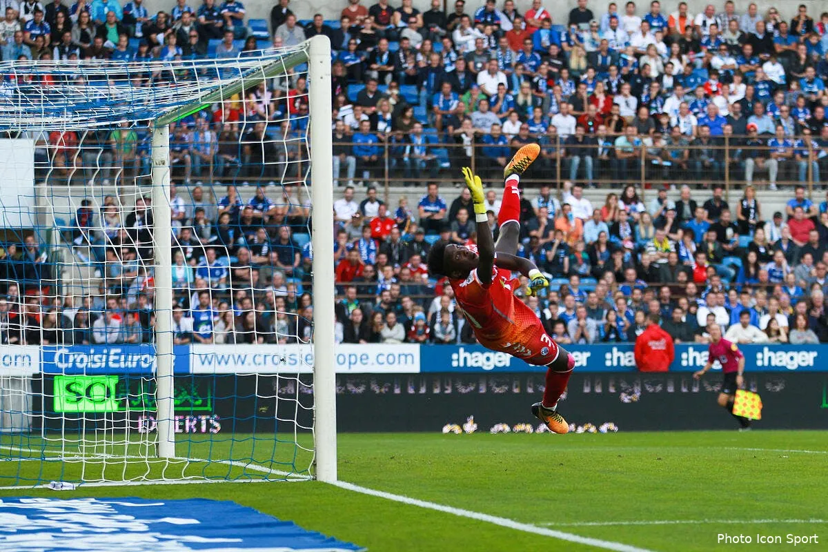 strasbourg laurey a la rage a cause d un but de bundesliga iconsport icon ceg 240917 01 08194407