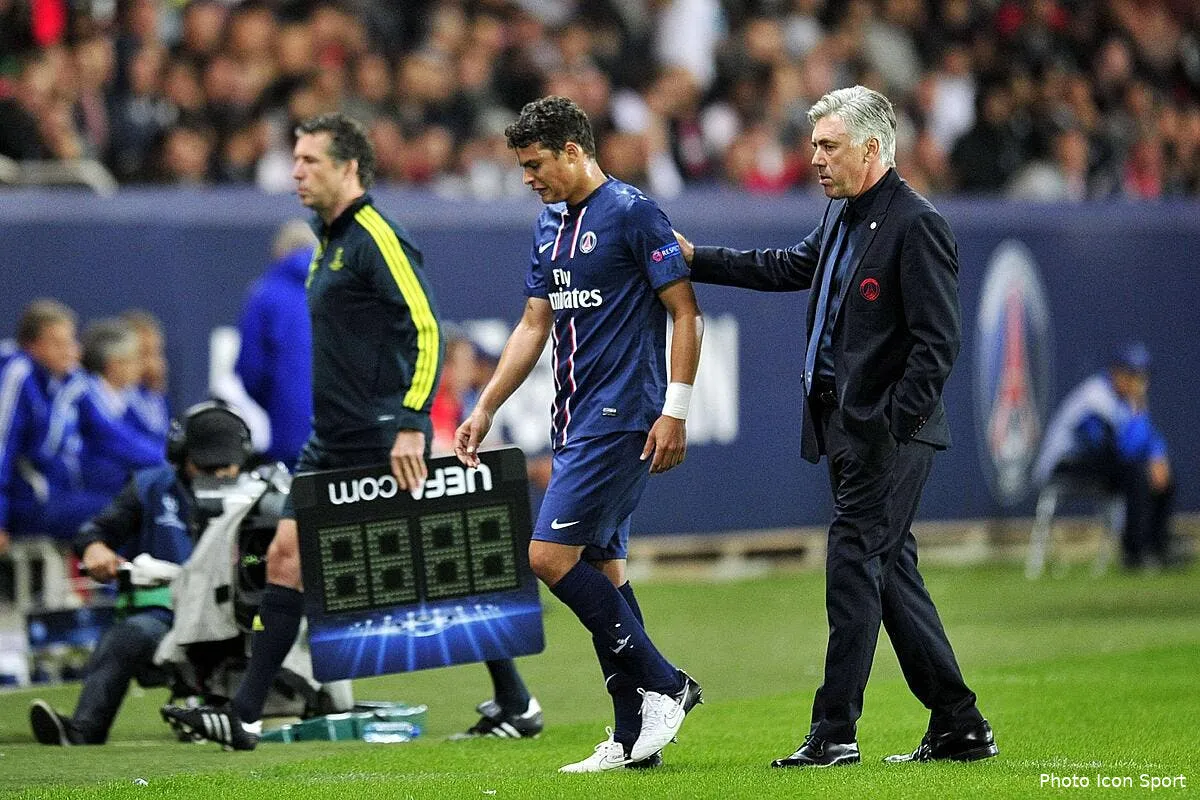 thiago silva ne veut pas voir ancelotti quitter le psg iconsport noe 180912 74 0955851