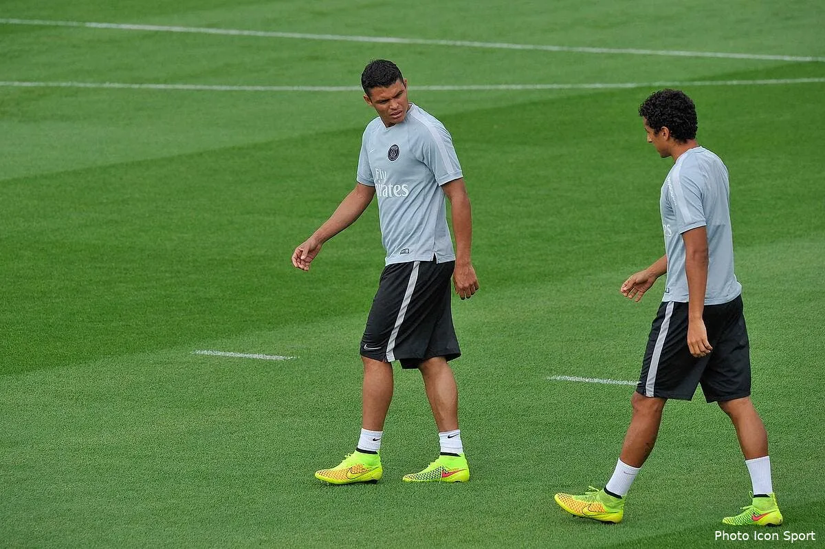 thiago silva peut se faire du souci avec marquinhos thiago silva marquinhos120507