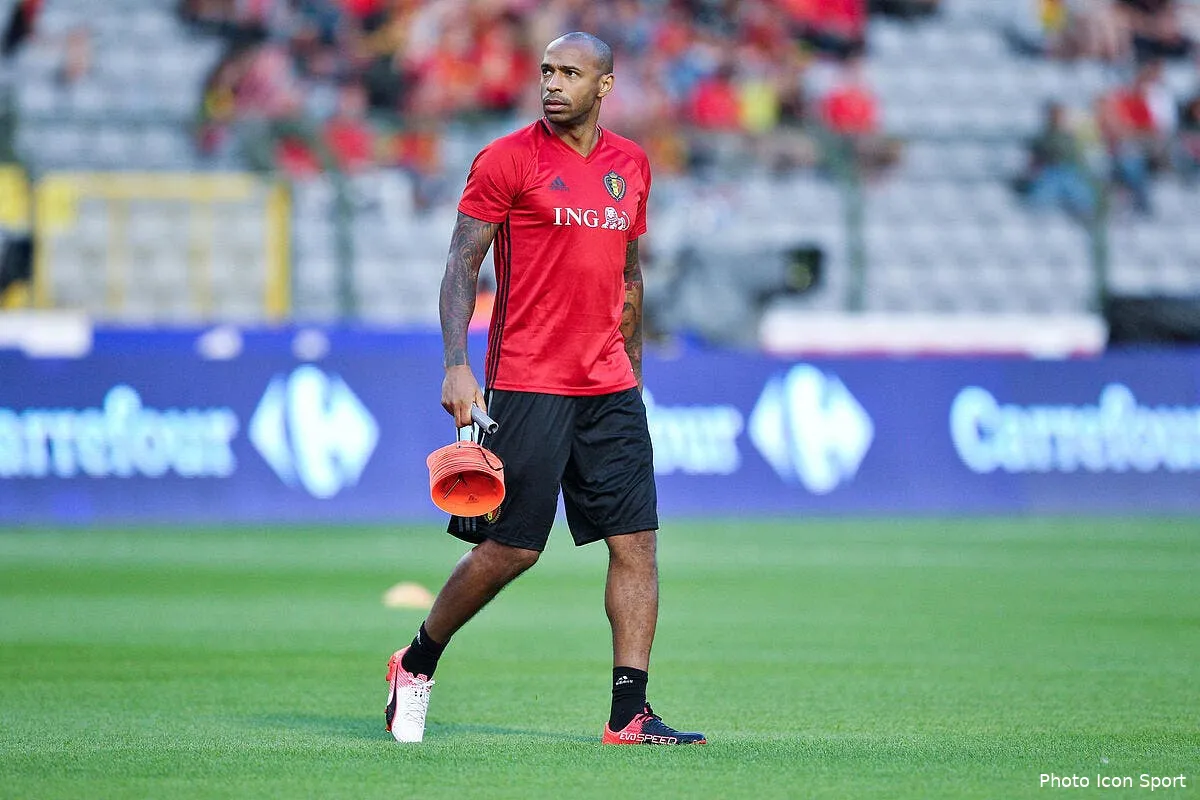 thierry henry avec la belgique wilmots croit rever henry 8155696