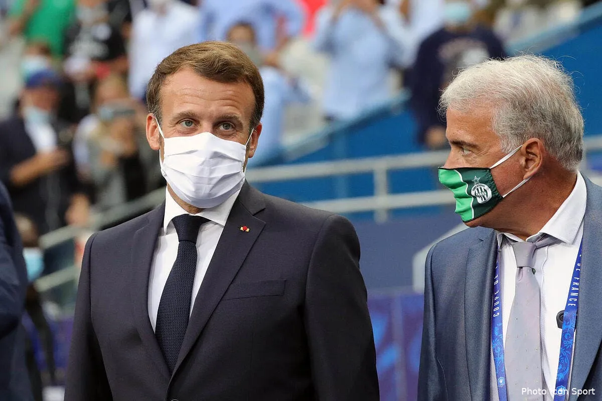 tv macron refuse de payer l addition laissee par telefoot icon ac1i0049296769