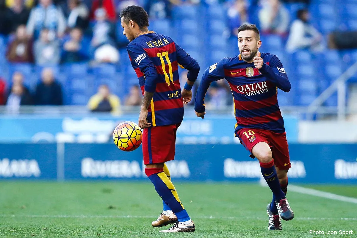 un joueur du barca fete encore le depart de neymar alba199347
