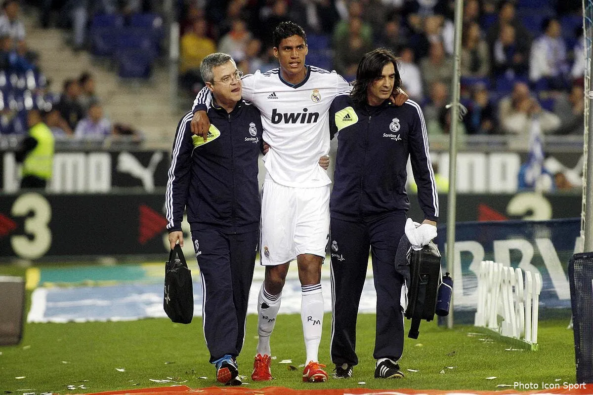 varane contraint de subir une operation du menisque iconsport mar 110513 05 3756913