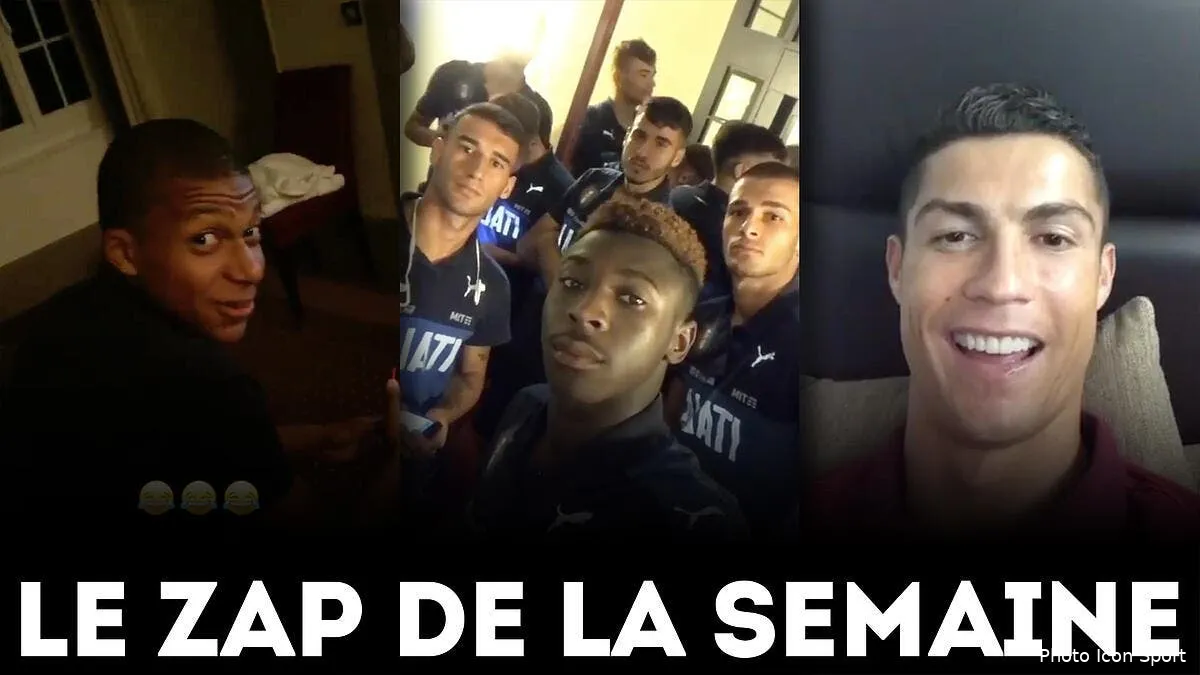 video cristiano ronaldo parle francais thauvin et mbappe se chambrent zap 29 miniature191967