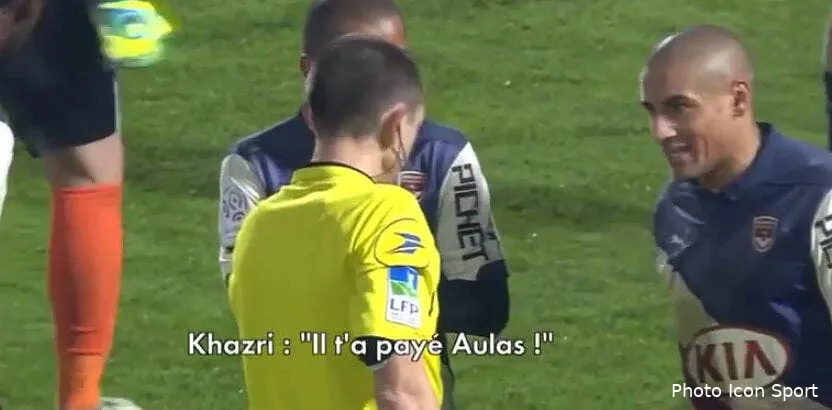 video quand khazri accuse l arbitre d etre achete par aulas aulas khazri arbitre99975