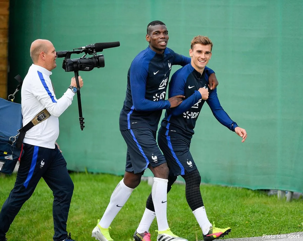 video une regalade signee par le duo pogba griezmann iconsport mis 010616 21 38144780