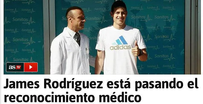 visite medicale en cours pour james rodriguez au real madrid james rodriguez87915