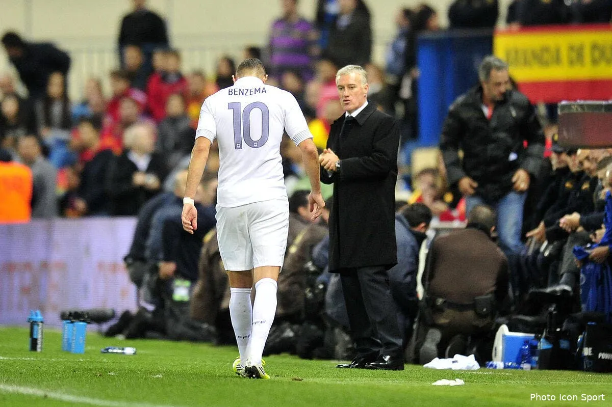 zapper benzema en bleu une heresie selon deschamps iconsport noe 161012 05 5652173