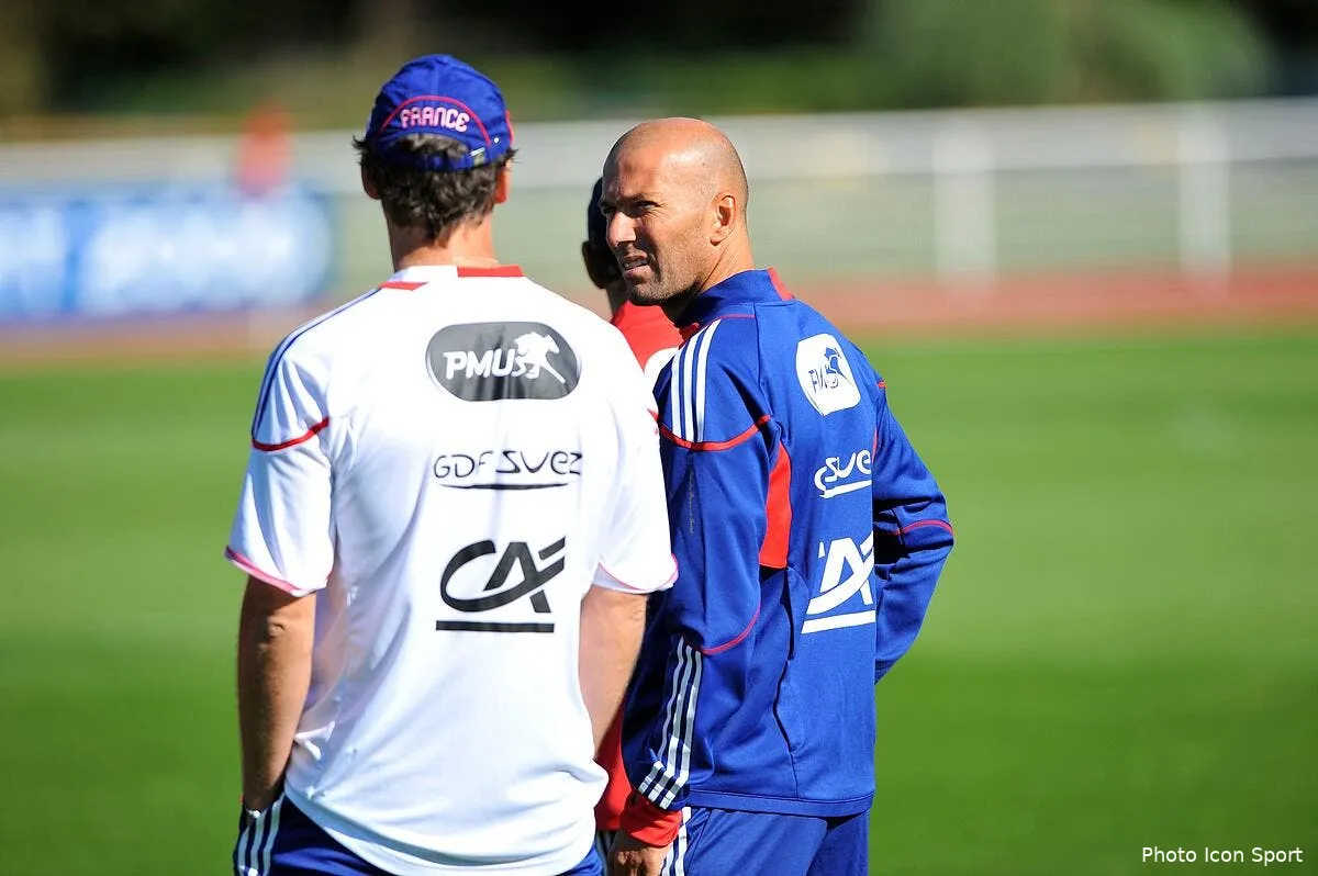 zidane fait sa rentree a limoges et ne dit pas non aux bleus iconsport win 010910 05 0225490