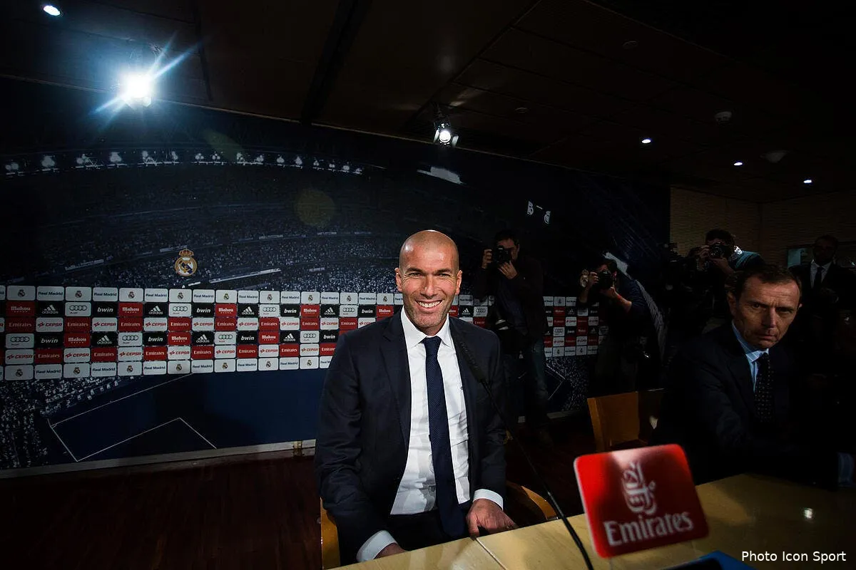 zidane fait une anti mourinho salariale au real madrid iconsport vis 050116 89 09129807
