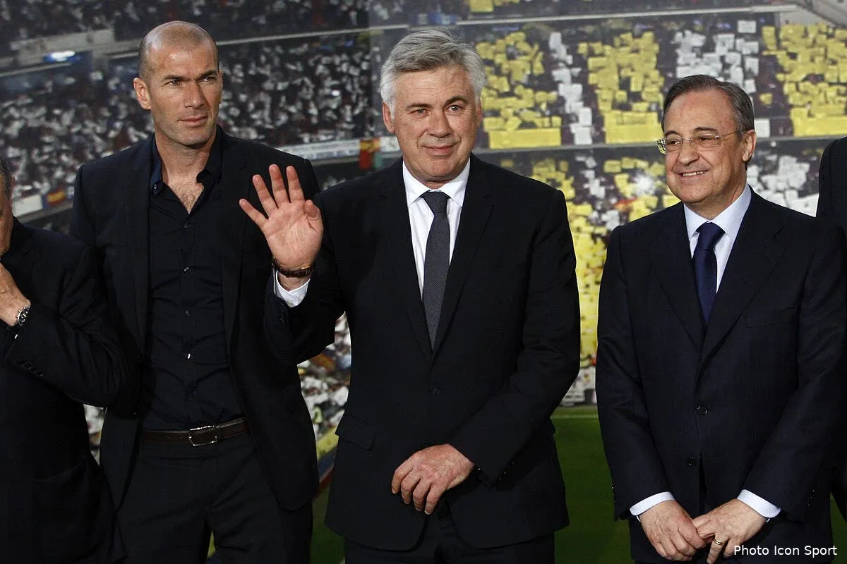 zidane successeur d ancelotti au real florentino perez en reve iconsport mar 260613 41 4274065