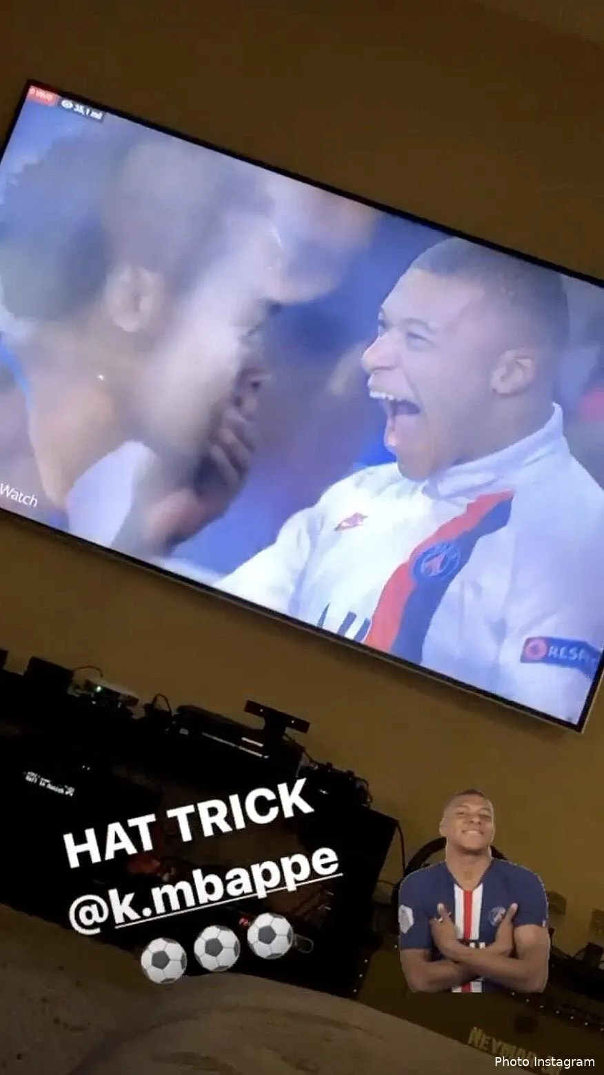 psg le triple de mbappe meme neymar est scotche mbappe267993