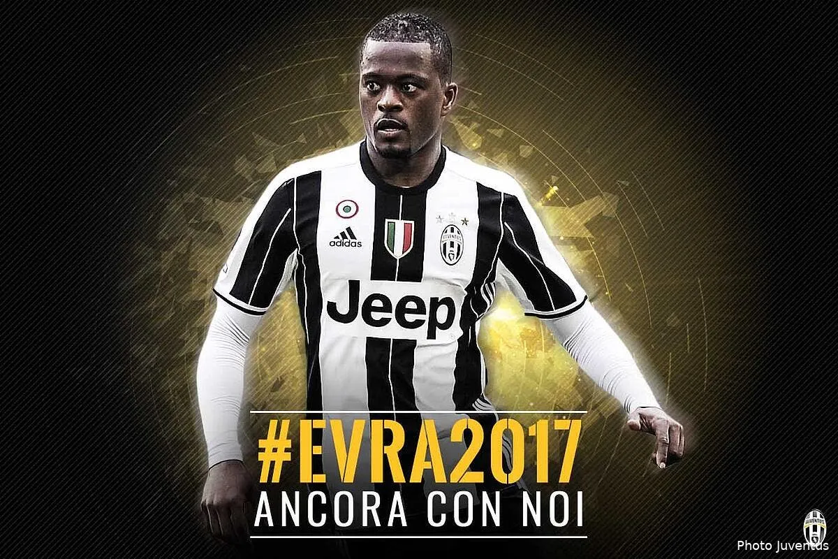 italie patrice evra prolonge d un an a la juventus evra card buona145114