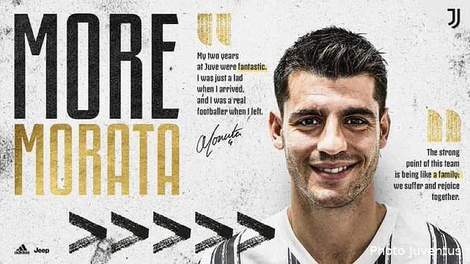 officiel morata signe son grand retour a la juventus turin morata294823