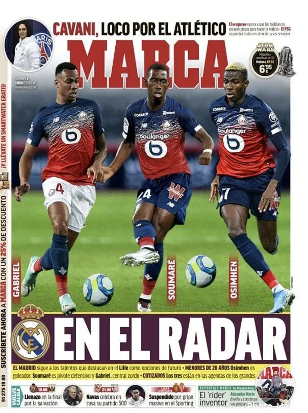 mercato le psg non c est lille qui fait rever le real marca274363