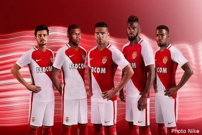 monaco l asm presente son maillot domicile 2016 2017 nike 7389 34148788