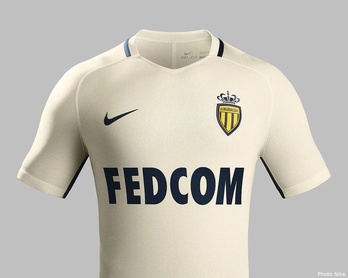 monaco sobriete securite le maillot away de l asm est reussi nike monaco away149898
