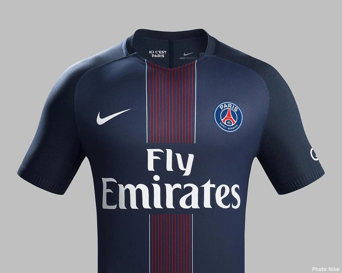 psg nike devoile le maillot domicile 2016 2017 du paris sg nike psg home 2016 2017 2142786